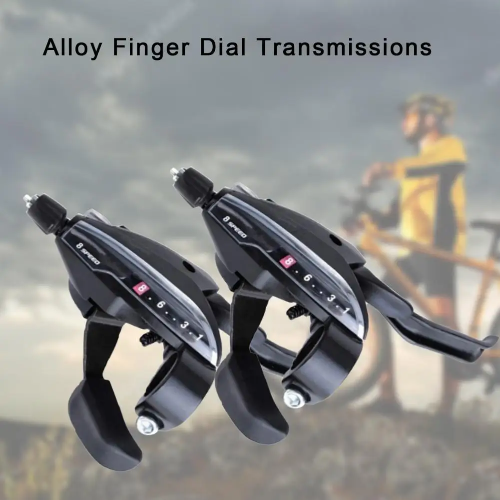 Bike Derailleur Bicycle Shift Lever EF65 Mountain Bike Aluminum Alloy Speed Trigger Shifter Brake