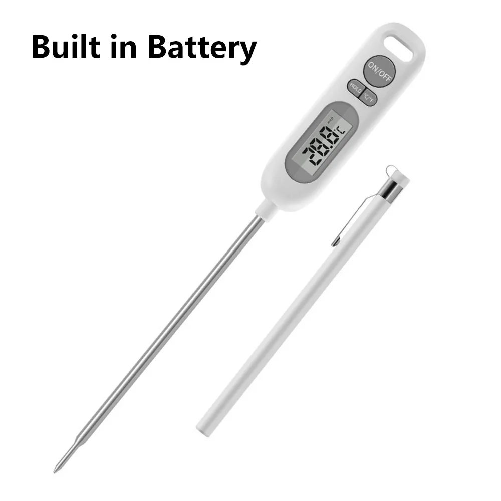 

-50~300 ℃ Digital Instant Read Meat Thermometer Kitchen Cooking Food Candy Thermometer Fry BBQ Grill Smoker Thermometer