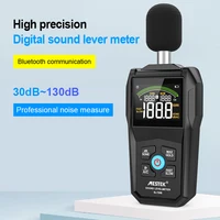 MESTEK 30-130dB Sound Level Meter Color Display Fast Slow Sampling Rate Capacitive Microphone Bluetooth Noise Monitor Backlight 1