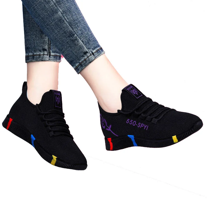 Women's ShoesAutumn New Sneakers, Casual Shoes, Comfortable Travel Shoes, Lightweight Soft Soles, Running Shoes, Mom Shoes