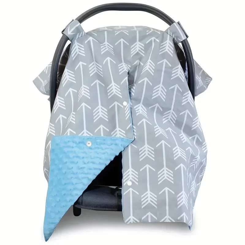 Baby Stroller Cover Autumn and Winter Warm Seat Basket Cover Cotton Thickened Nursing Multifunctional Windshield
