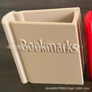 Charming 3D Printed Book-Shaped Bookmark Holder - Thoughtful Gift