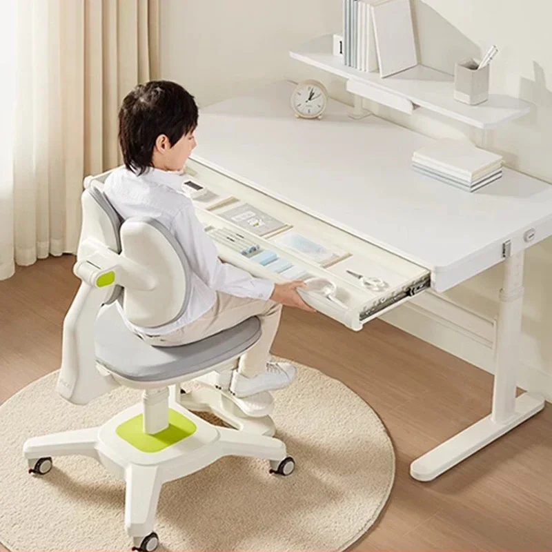 Children Desk Set Chair School Furniture Table Tables Student Kids Children's Study Room Supplies Classroom Small Childs