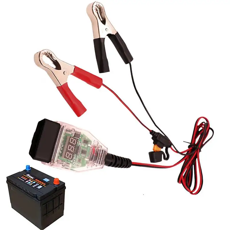 

Car Computer Power Off Memory Memory Saver Connector OBD2 Car Diagnostic Cable Replacement Battery Leakage Detection Tool
