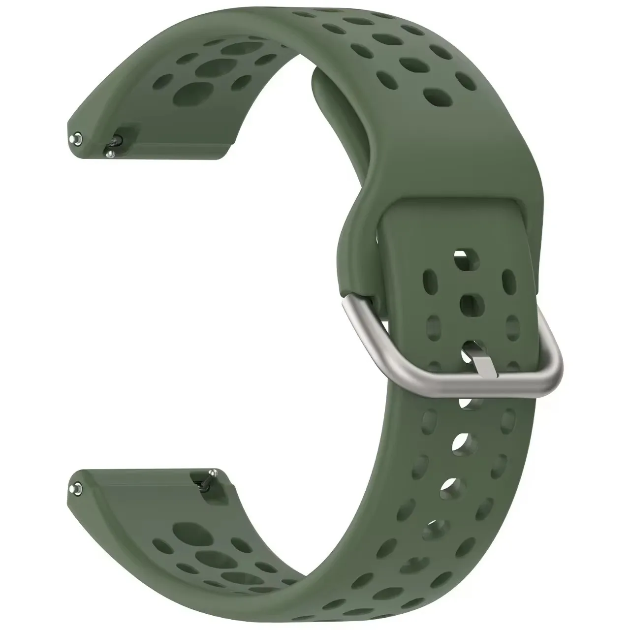 Sporty Breathable Silicone Strap