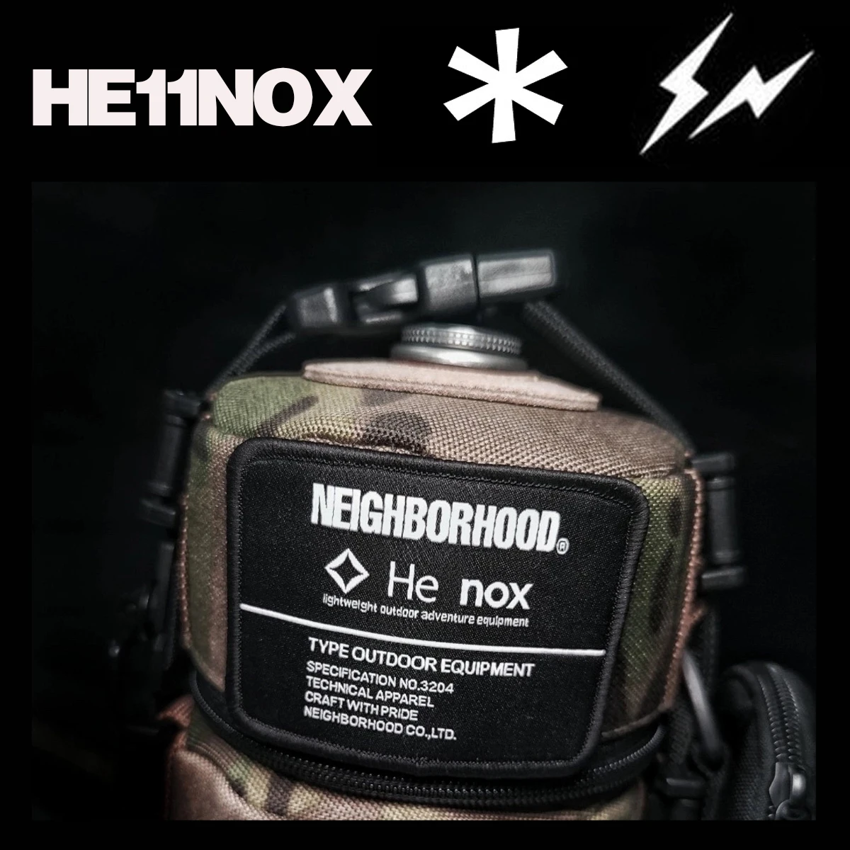 

HEL11INOX-Military Style Tactical Label, Outdoor Camping