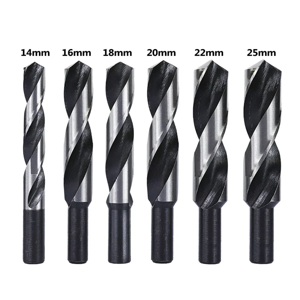 

Reduced Shank HSS Drill Bit Woodworking Hole ing Cutter 14mm Twist 14/16/18/20/22/25mm