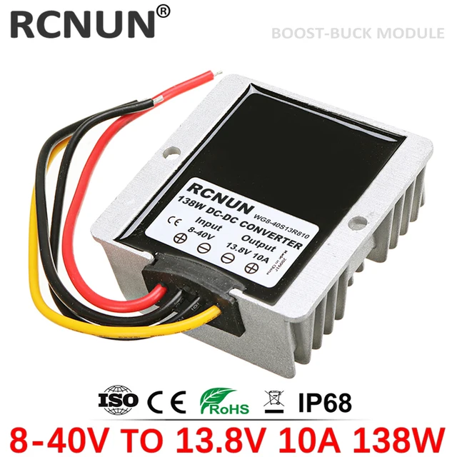 DCDCコンバーター　昇圧降圧兼用　8V-40V入力　出力13.8V　30A DCDCコンバーター 昇圧降圧兼用 8V-40V入力 出力13.8V 30Aの大電流