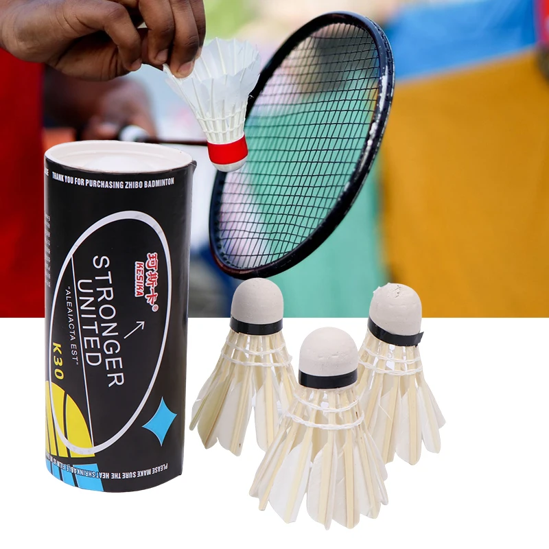 thumbnail image 2 of Yotijay Badminton Shuttlecocks Training Balls Stability Badminton Birdie Badminton Balls 3pcs 2 of 11