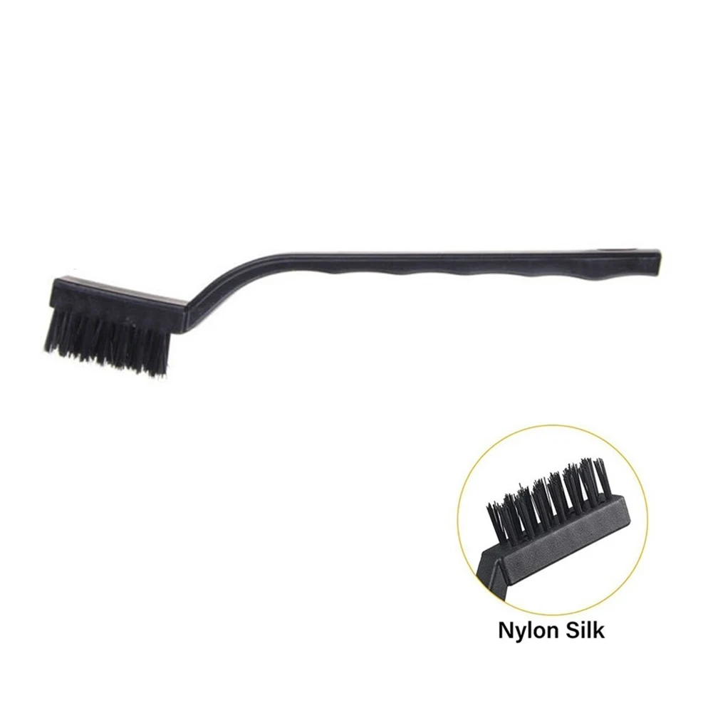 1pc 7" Stainless Steel Copper Nylon Wire Brush Rust Scrub Remove Cleaning Tools Ndustrial Metal Rust Polishing Burring Tools 3
