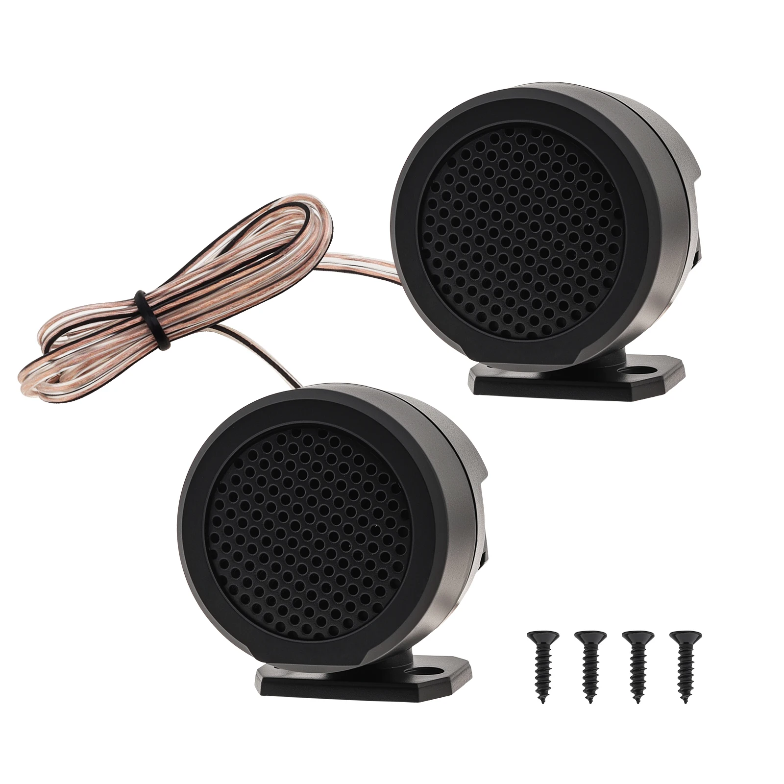 pcs Universal 500W High Efficiency Mini Dome Tweeter Speakers