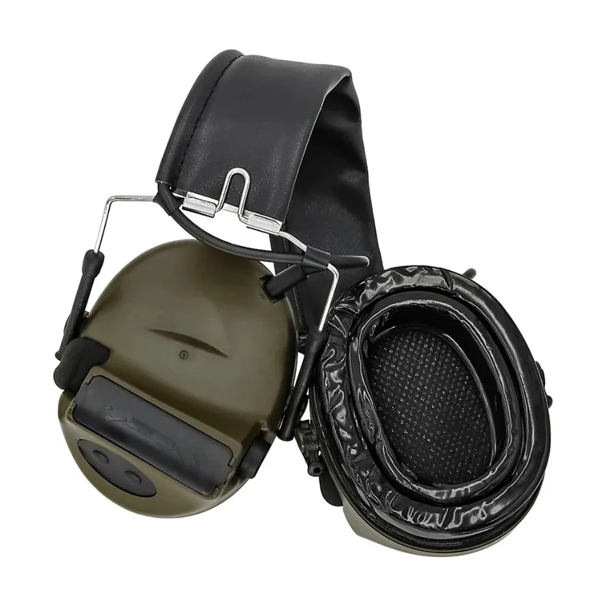 Tactical Headset Militar COMTAC II IPSC Hearing Protection Shooting Headphone No Mic Silicone Electronic Earmuffs C2