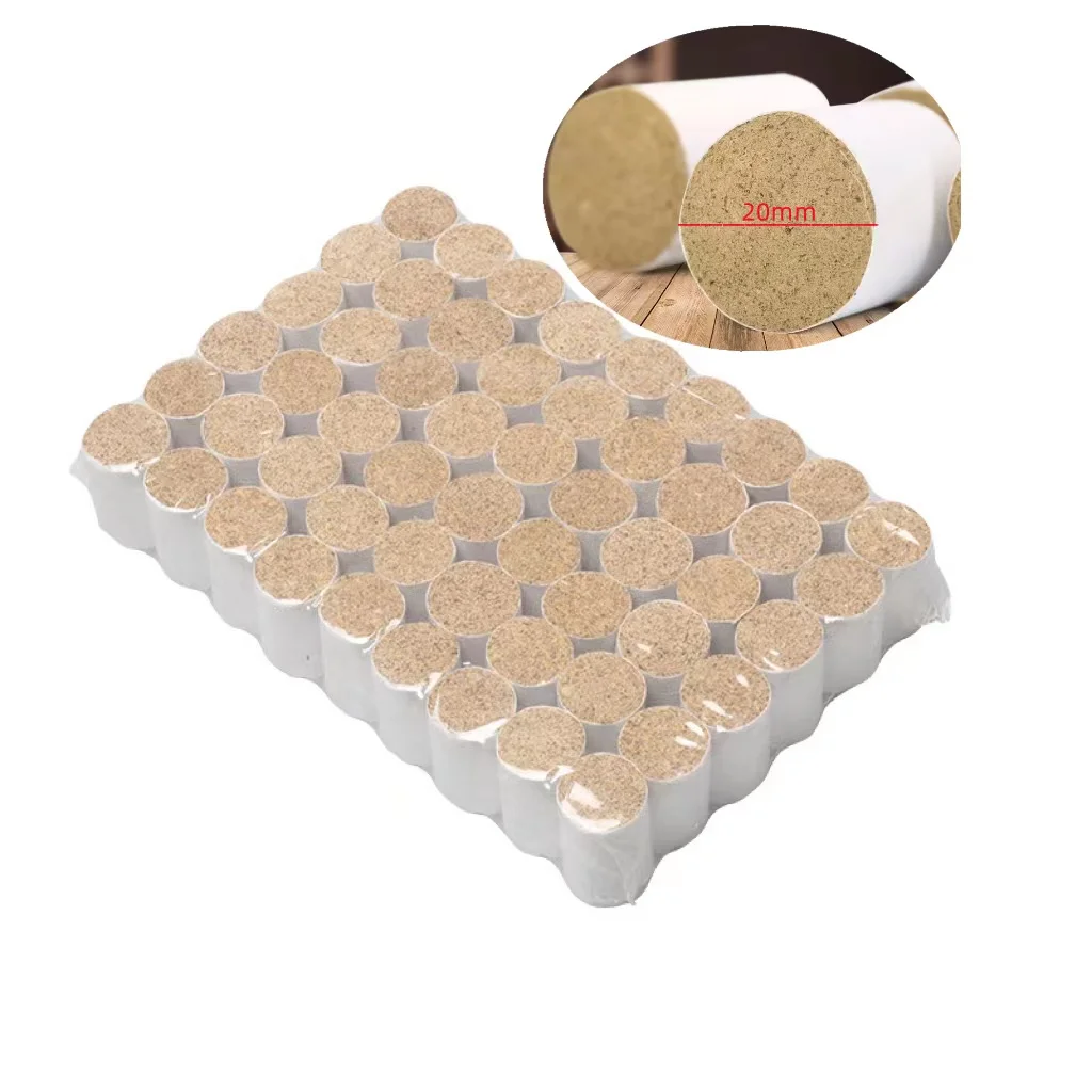 54Pcs Moxibustion Sticks Plus Tropical Ceramic Warm Moxibustion Pot Scraping Cup Acupuncture Heat Therapy Acupoint Massage