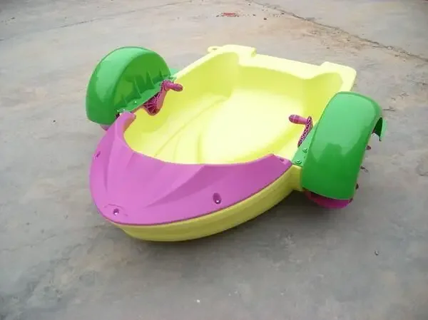 120kgs one person load weight outdoor kid hand paddle boat/ pedal boat for swimming pool