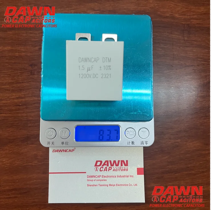 DAWNCAP DTM 1.5UF 1200V DC  IGBT High Voltage Snubber Capacitor