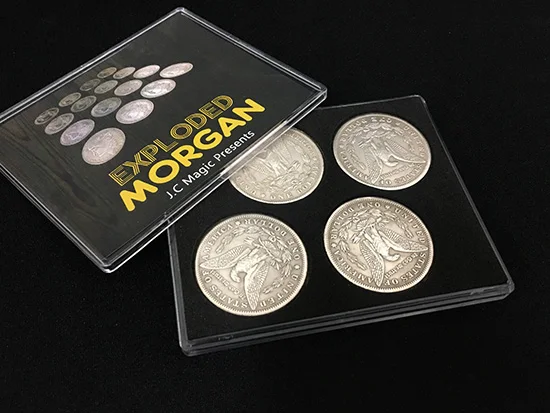 Exploded Morgan Coin Trick 5