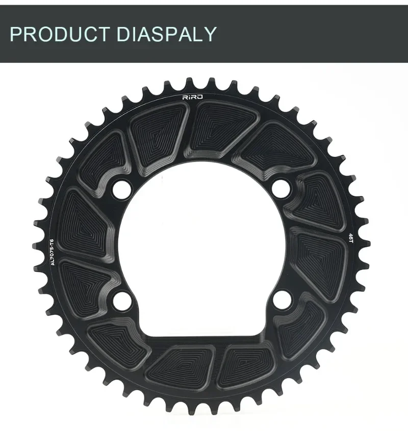 Bike Chainring 110BCD 46T 48T 50T 52T 54T 56T 58T Sprocket Road Bicycle Chainwhe