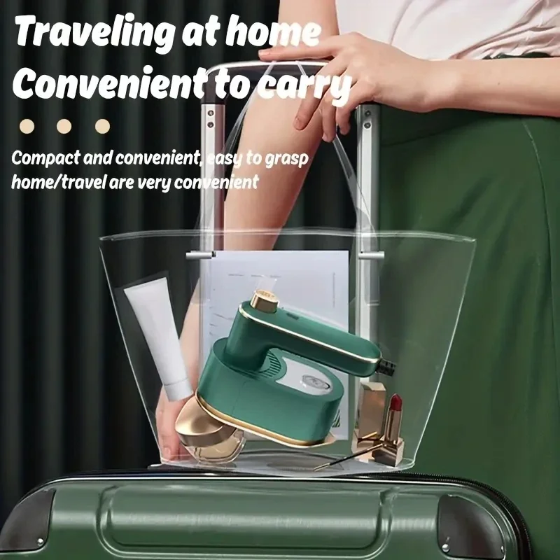 مكواة كهربائية صغيرة مزدوجة الاستخدام جافة ورطبة، مريحة للحمل والسفر 5