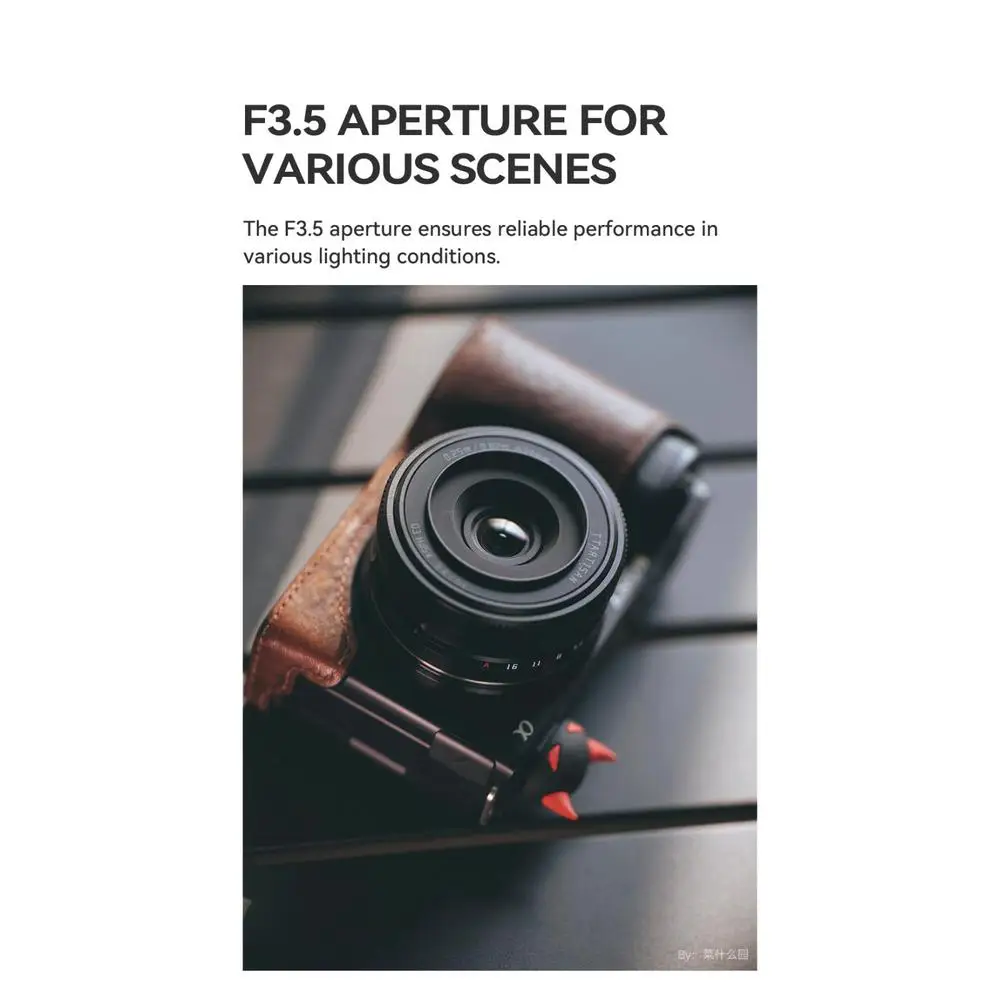 14mm F3.5 X-Mount APS-C Auto Focus Lightweight Prime Lens for Fujifilm Fuji X-Mo