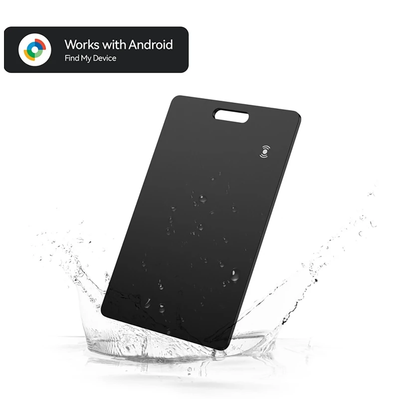 Wireless Charging Wallet Tracker Portable Anti-lost Tracking Card with Google Certified Tracker Global Positioning Finder