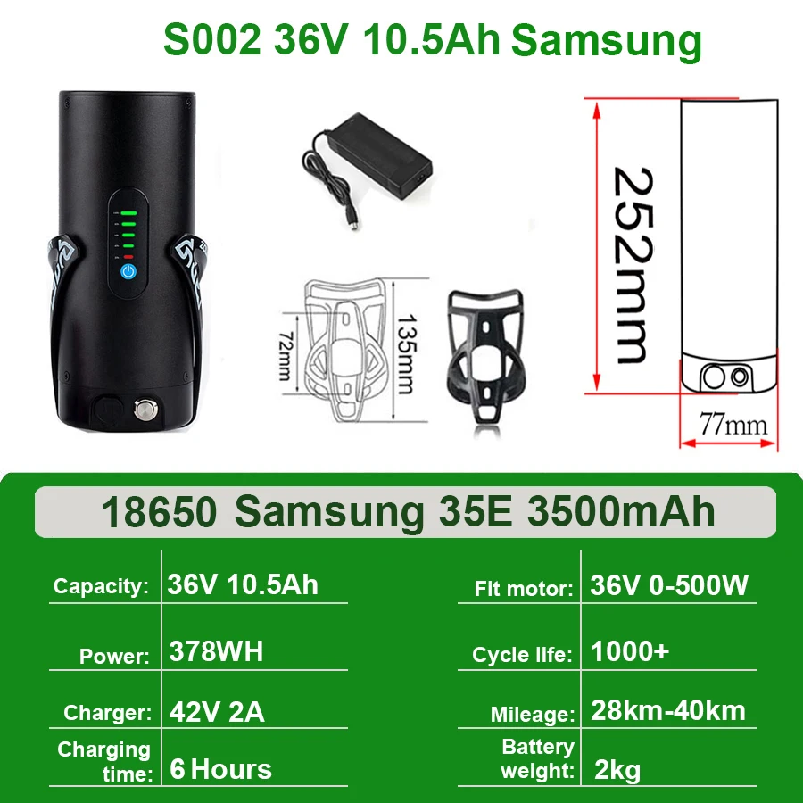 S002 36V10.5Ah Sams-
