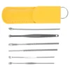 Flashlight Ear Wax Remover 6-piece Set of Ear-picking Spoons Tweezers Earwax Removal 3