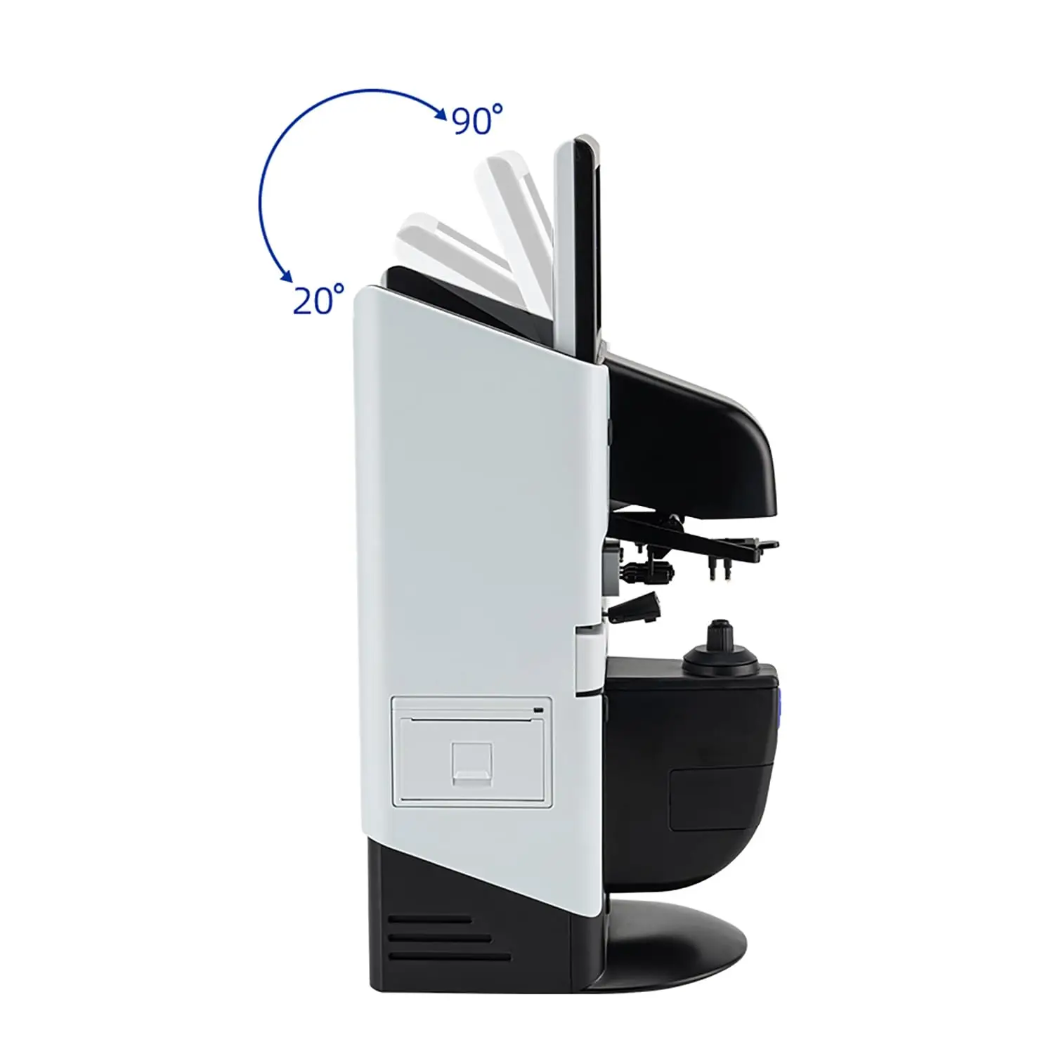 Portable Lensometer 5.6 inch Colorful Screen Digital Automatic Focimeter Optical Lensmeter with PD UV Printer