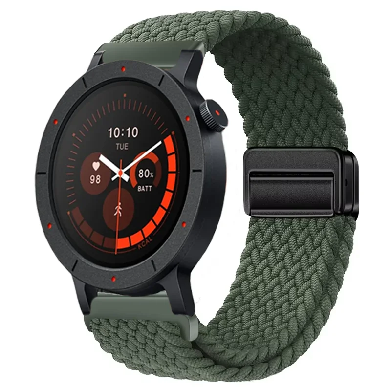 Premium Nylon Loop Watch Strap with Magnetic Closure - Universal Fit