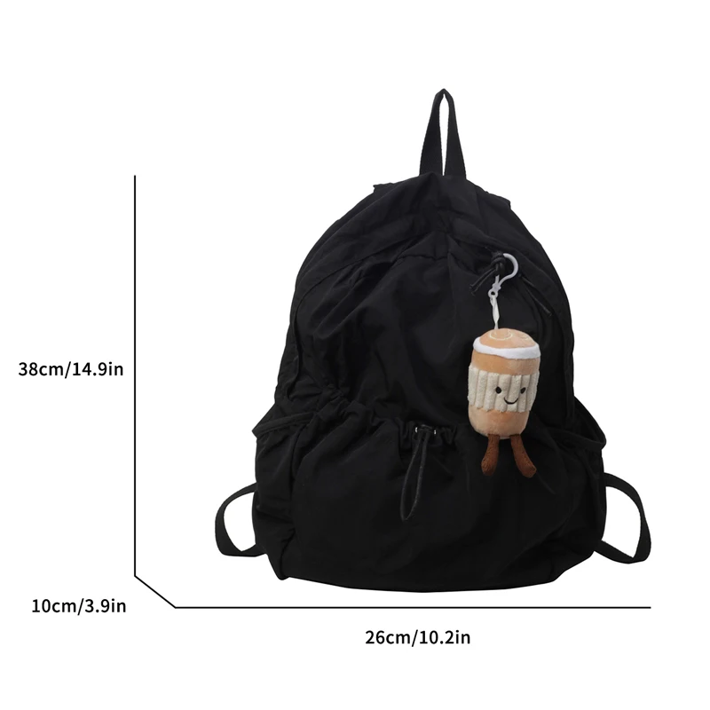 Lightweight folding backpack suitable for hiking, traveling, and outdoor adventures - adjustable shoulder straps, large capacity