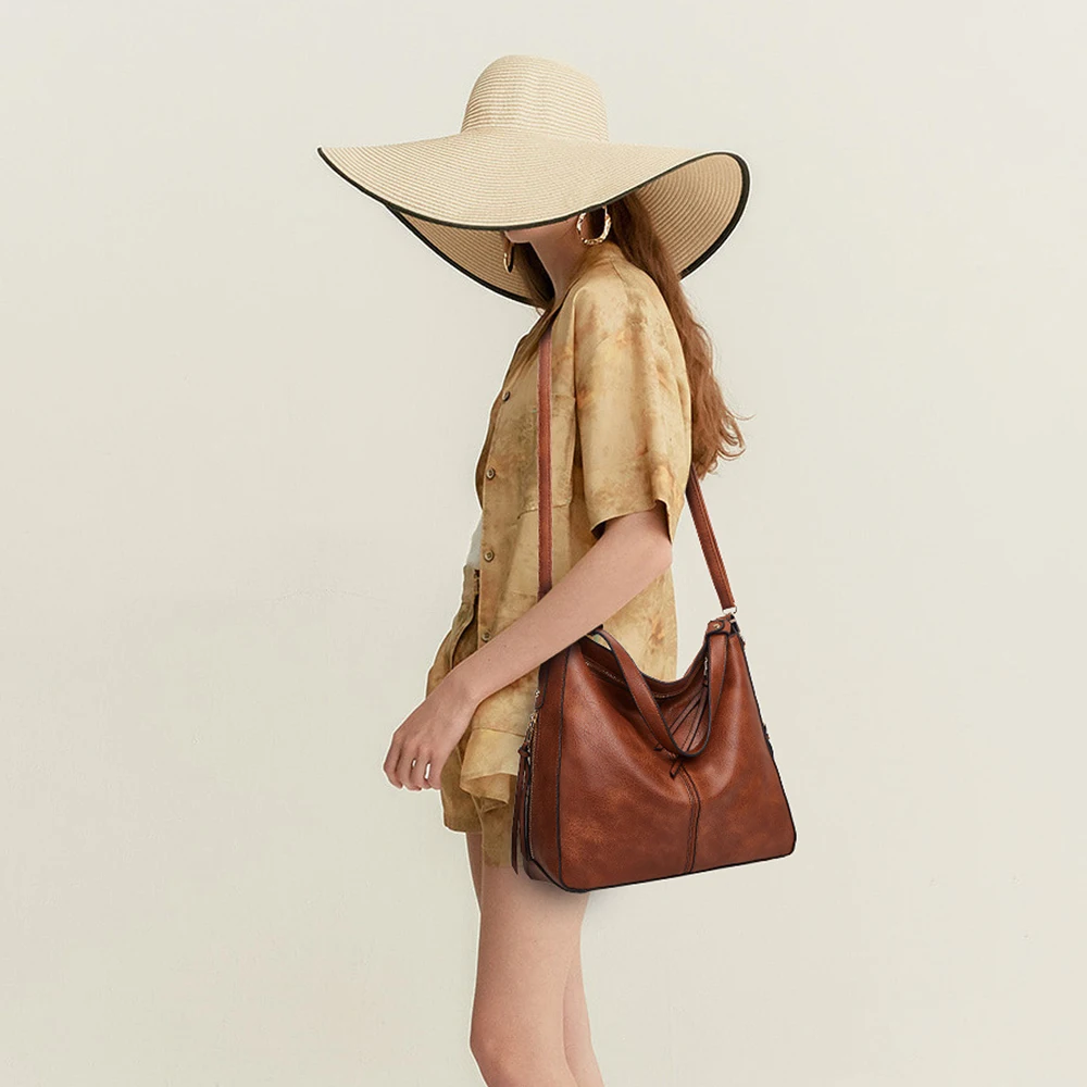 Women's Summer European and American Fashion Retro One Shoulder Oblique Straddle Tote Bags womens bag