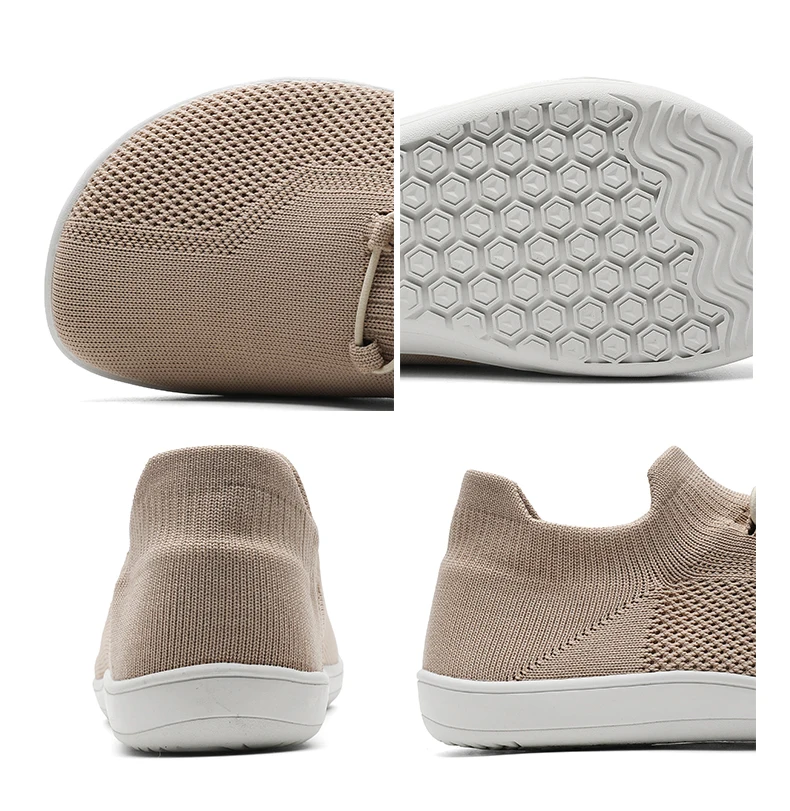 Atmungsaktive Barfußschuhe Aus Mesh Für Herren Mit Breiter Zehenbox_voghion.com