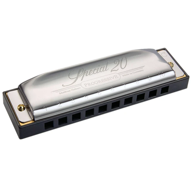 Hohner Special 20 10 Hole Diatonic Harmonica Gaita Standard 10