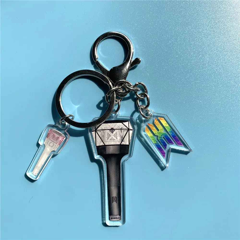 KPOP SHINee DAY6 VICTON アクリルライトスティックキーチェーン