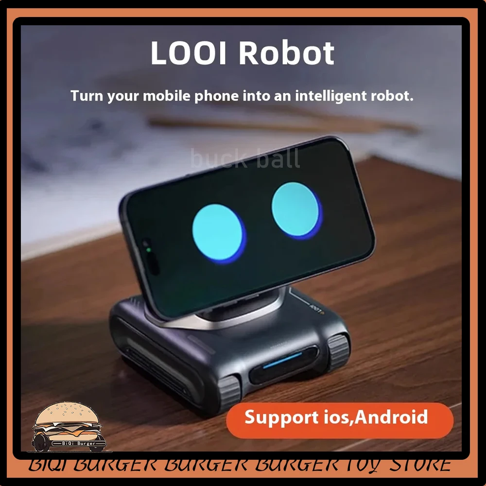 

New Intelligent LOOI Robot Ai GPT Emotional Interaction Virtual Pets Puzzle Electronic Accompany Pet Robot Companion Kids Gifts