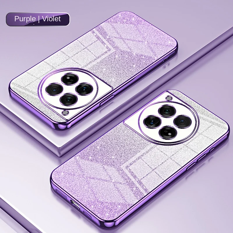 Sleek Soft TPU Bling Glitter Slim Protective Back Cover Case