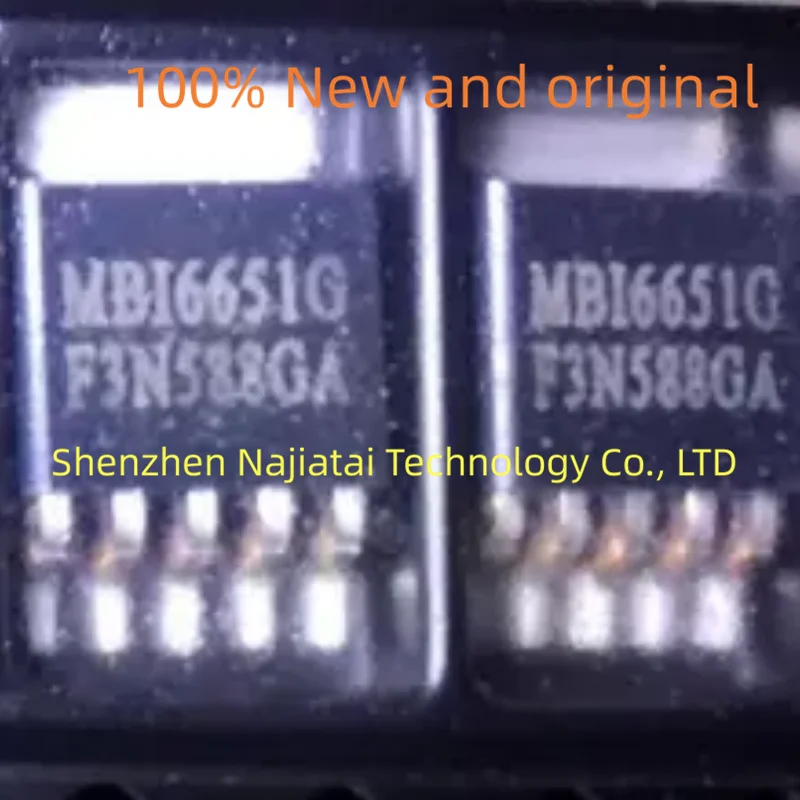 

10 шт./лот 100% Новый оригинальный MBI6651GSD MBI6651G TO-252 IC