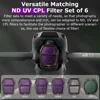 ND8/16/32/64/256 UV CPL Air 3S Camera Lens Filter Kit For DJI Air 3S Night Drone Accessories Set Dustproof Protect Quick Release 5