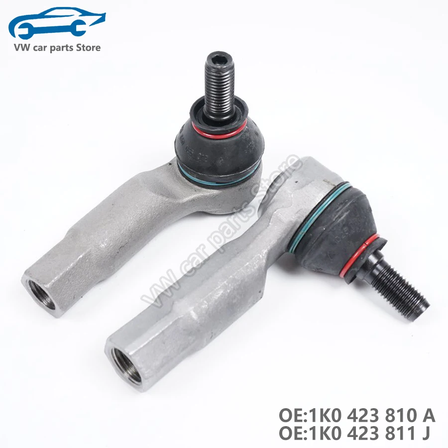 Car Suspension Parts 1K0423810A 1K0423811J 1K0423831B Steering wheel tie rod inner and outer ball joints For Audi A3 Q3 VW Passat Tiguan Seat Skoda