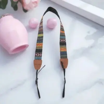 조절 가능한 카메라 숄더 스트랩 고급 내마모성 소재 Slr Dslr 미러리스 카메라에 편안하게 착용 가능