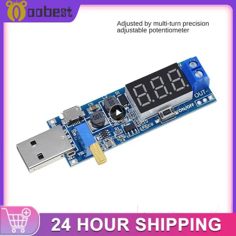 

5V to 3.5V / 12V USB Step UP / Down Power Supply Module Adjustable Boost Buck Converter Out DC 1.2V-24V