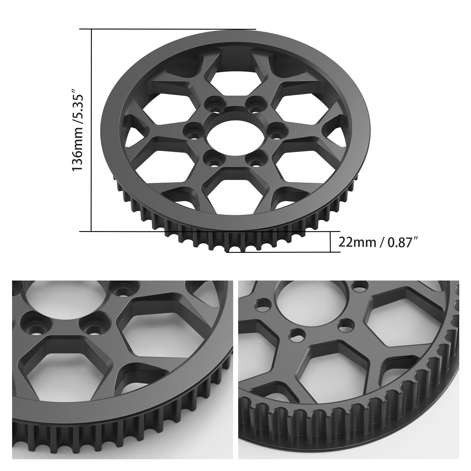 NICECNC Für Surron Light Bee X Stahl Sekundärrolle Für SUR-RON Light Bee S L1E Für Segway X160 X260 Elektrische Dirt Bike – Detail 2