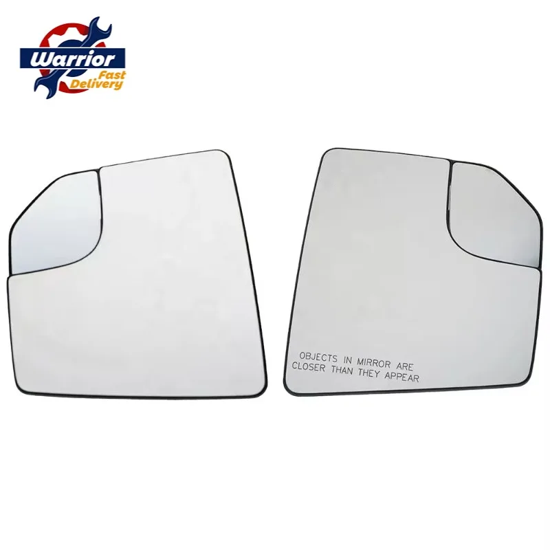 Heated Rearview Mirror Glass Blind Spot Side Mirror Glass Driver Left /Passenger Right for Ford F150 Pickup Truck 2015-2017