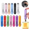 8/5ml Perfume Atomizer Portable Liquid Container For Cosmetics Traveling Mini Aluminum Spray Alcochol Empty Refillable Bottle 1