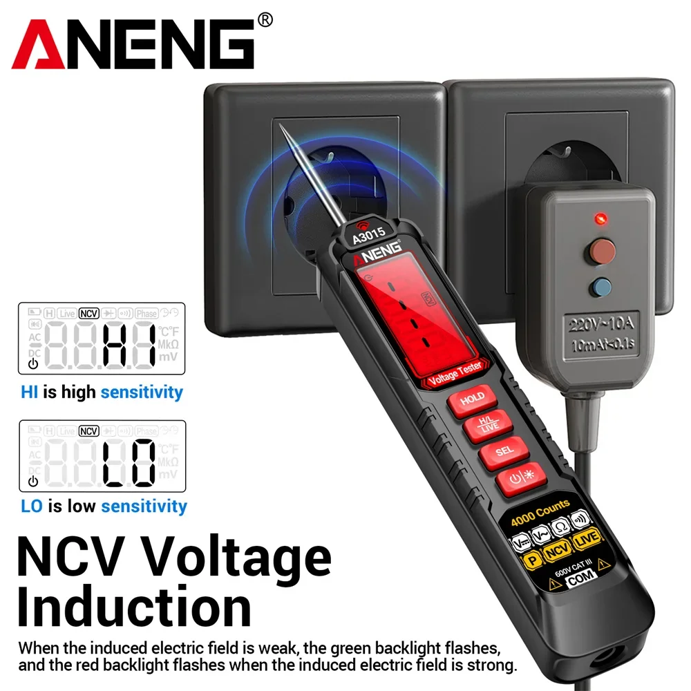 ANENG A3015 Digital Multimeter Phase Sequence Tester
