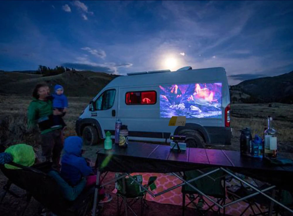 Yg300 pro led mini projetor 480x272 pixels