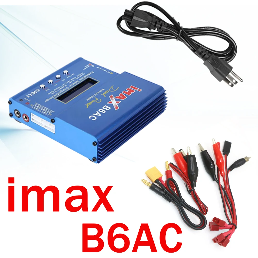 Imax B6Ac 80W 6A Rc Balance Charger Digital Li-Ion Life Nimh Nicd Pb Lipo Caricabatteria