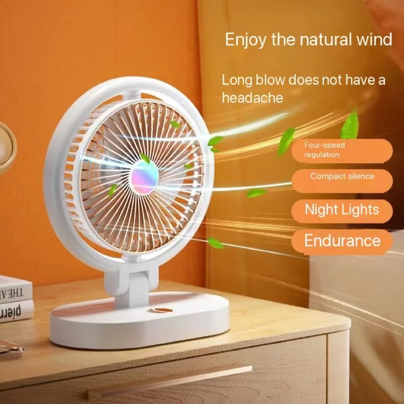 

Xiaomi New Usb Mini Portable Desktop Fan Super Silent High Quality Portable Electric Outdoor Camping Fan Office Cooling Fan
