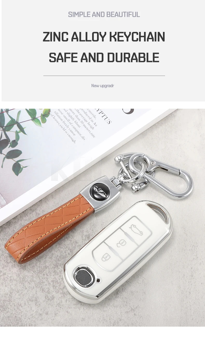 TPU Car Remote Key Case Cover Holder Shell per Mazda 2 3 5 6 Demio CX-3 CX-4 CX-5 CX-7 CX-9 MX-5 Atenza Axela custodia protettiva - Sf291ab0d95cc4099877eb7ea90687ce8M