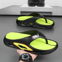 Brand Men's Flip Flops Outdoor Indoor Slippers Comfortable Soft Men Beach Sandals Non-slip Home Men Women Slippers Flip Flops - Image 2