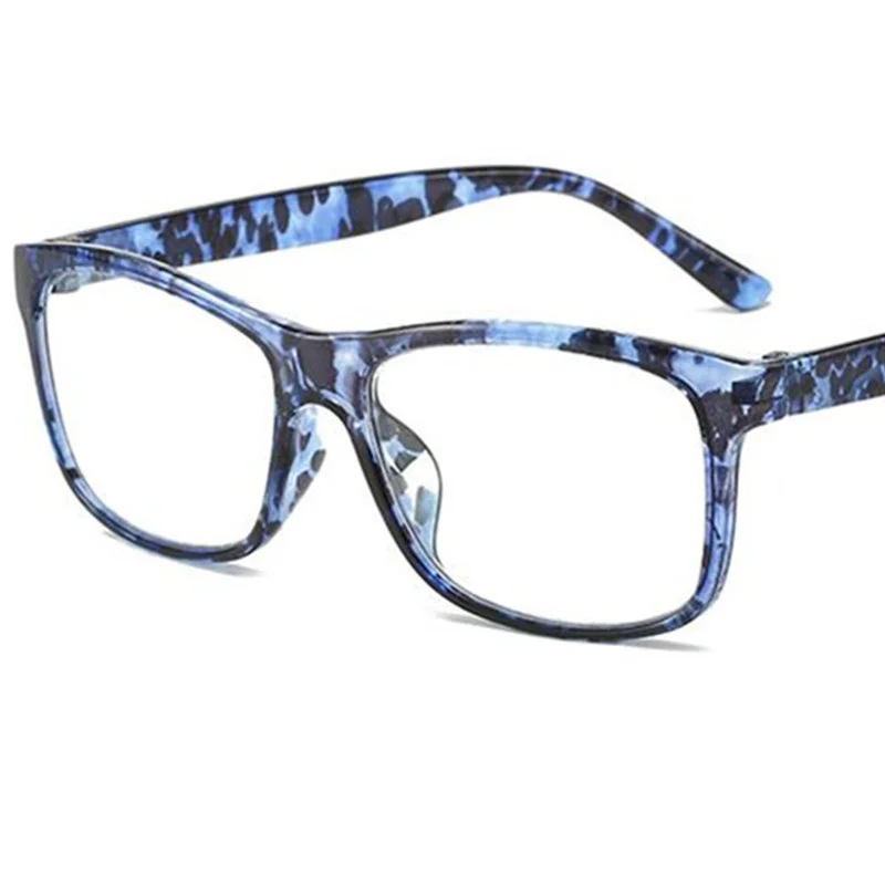 

NEW Anti-Blue Glasses Unisex Colorful Fragmented Flowers Optical Eyeglasses Rectangle Spectacles Simplity Eyewear Google